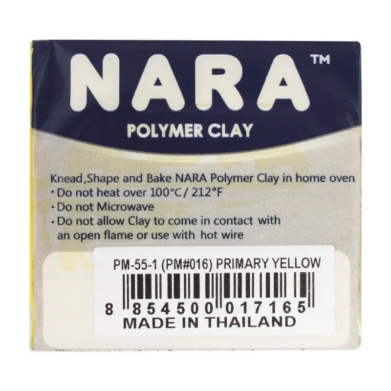 nara polymer clay, primary yellow, 55g image2