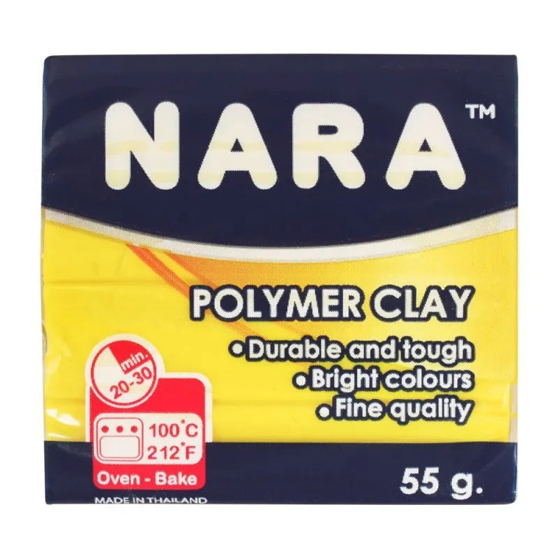 nara polymer clay, primary yellow, 55g main image