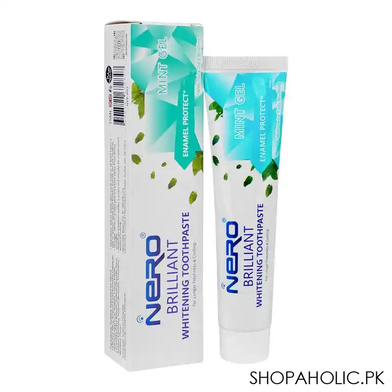 Nero Ennamel Protect Mint Gel Brilliant Whitening Toothpaste, 75ml - Main Image