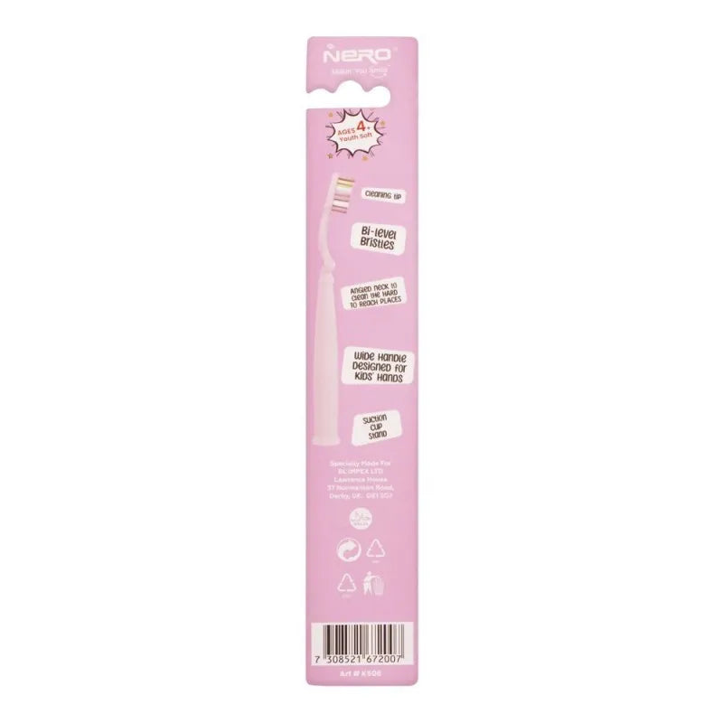 nero kids princess 4+ years toothbrush, k 506 image2