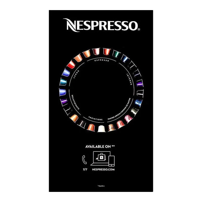 nespresso inissia machine, nn d40 me bk ne image2