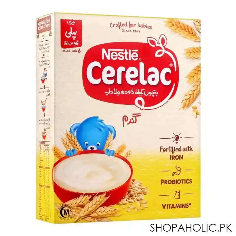 nestle cerelac wheat, 175g main image