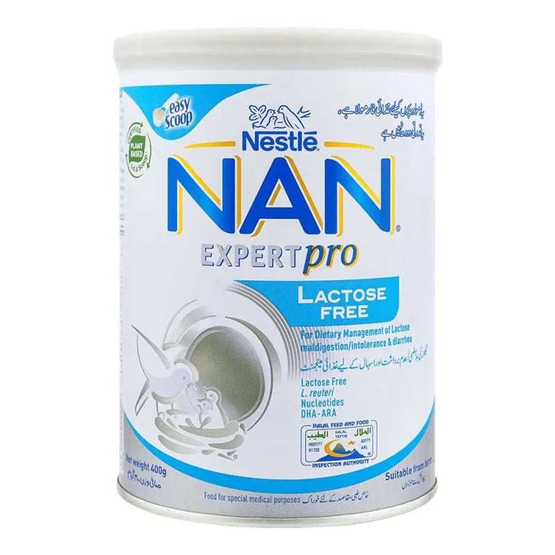 nestle nan expert pro lactose free, 400g main image