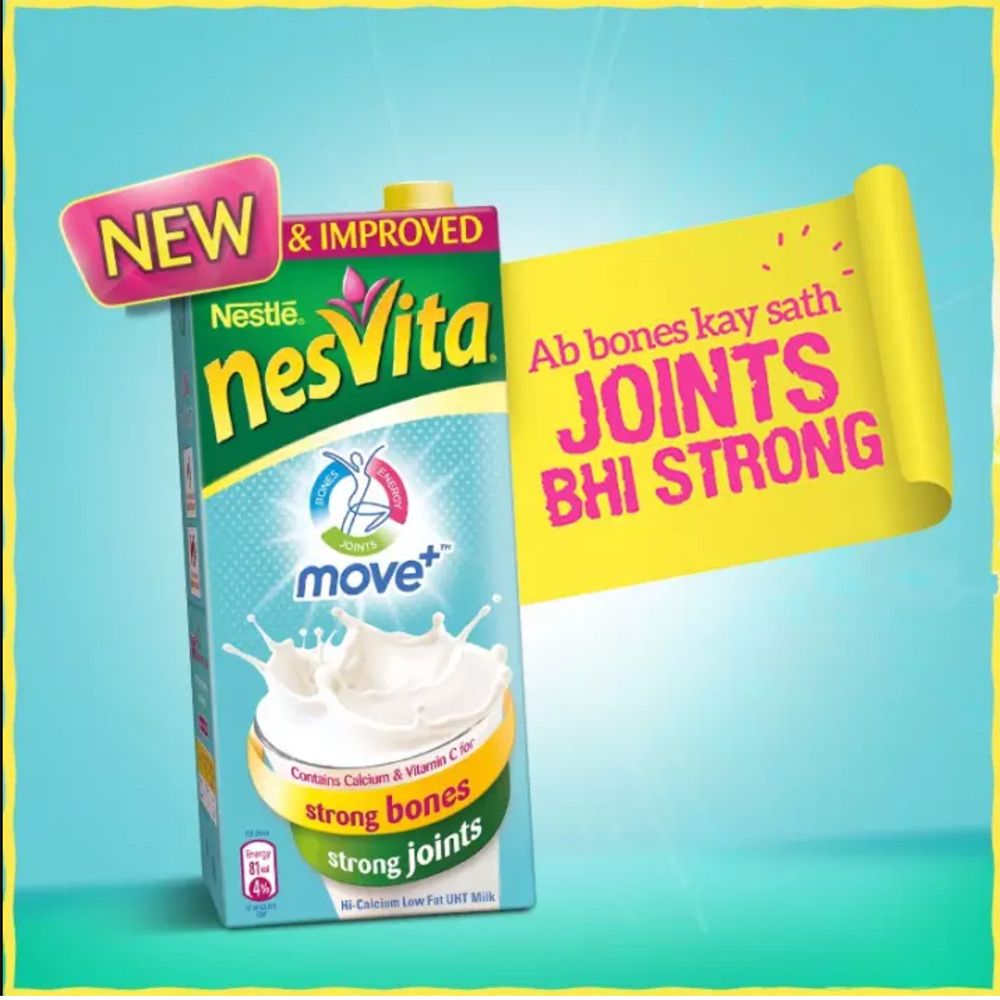 Nestle Nesvita Low Fat Milk, 200ml, 24 Piece Carton - Image 3