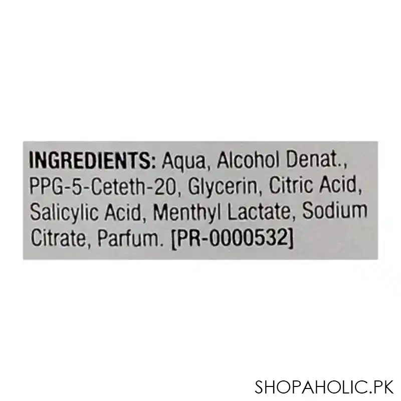 neutrogena blackhead eliminating oil free cleansing toner, 200ml image3