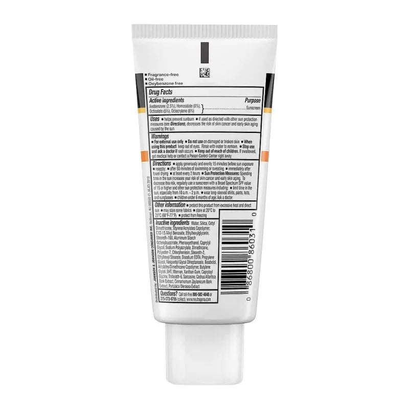 neutrogena clear face breakout free oil free sunscreen spf 30, 88ml image2