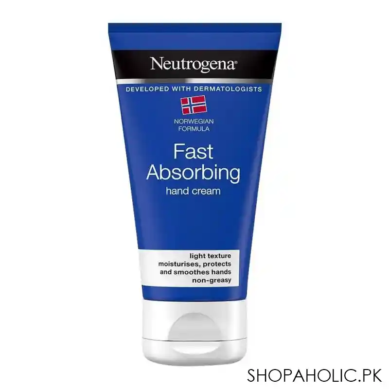 neutrogena fast absorbing hand cream, 75ml main image