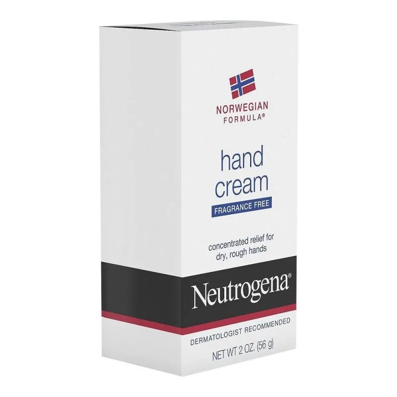 neutrogena glycerin rich fragrance free hand cream, heals dry skin, 56g image2