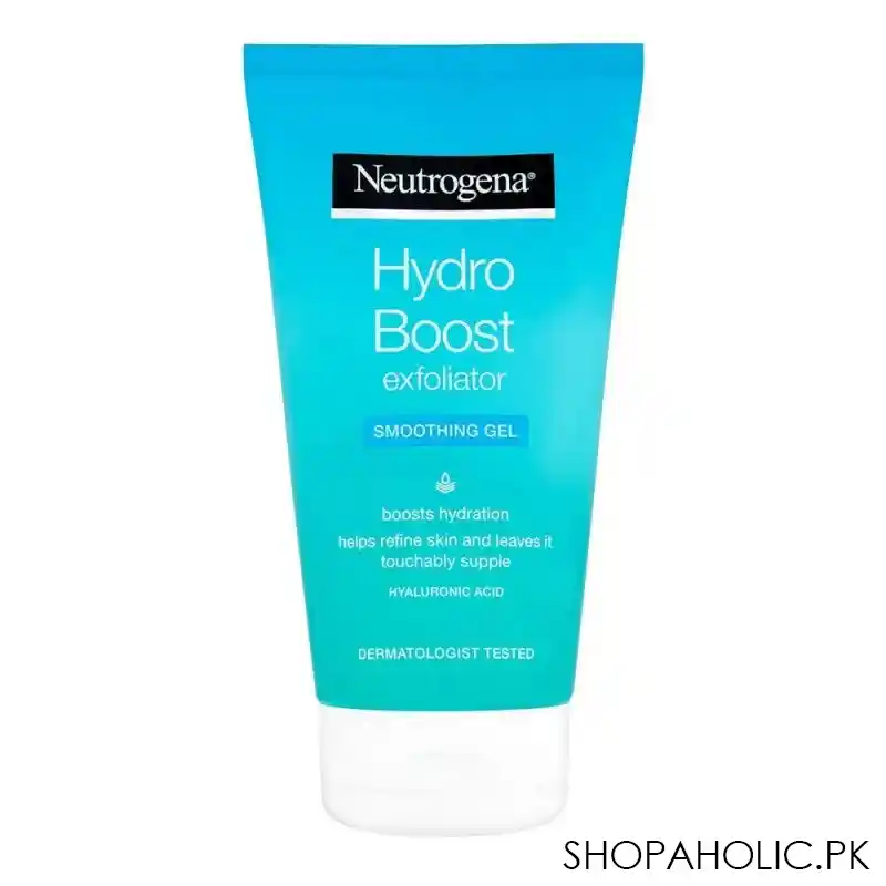 neutrogena hydro boost exfoliator smoothing gel, 150ml main image