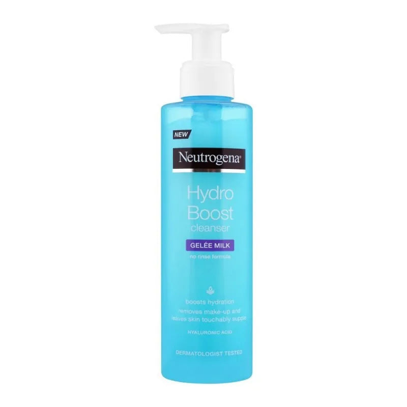 neutrogena hydro boost gelee milk cleanser, 200ml main image