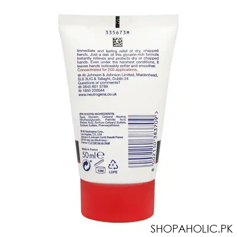 neutrogena norwegian formula concentrated hand cream, unscented, 50ml image2