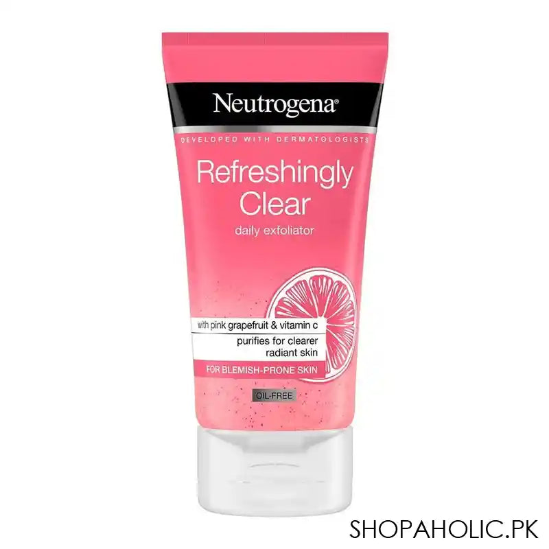 Neutrogena Refreshingly Clear Daily Exfoliator, Oil-Free, 150ml - Main Image