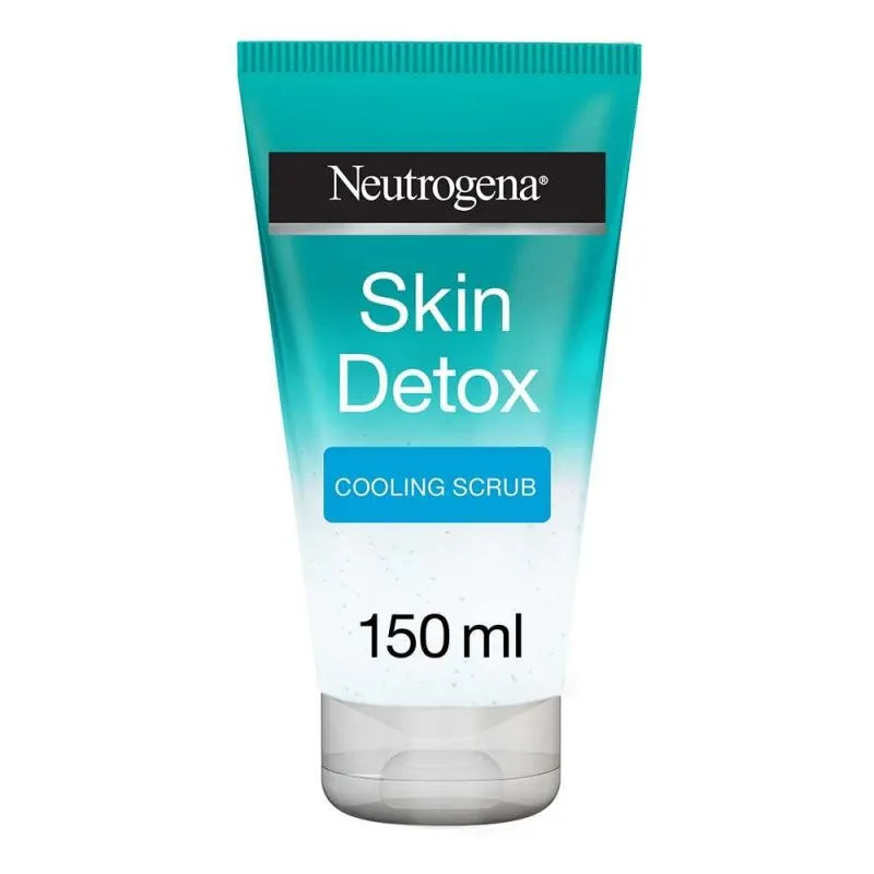 neutrogena skin detox cooling scrub, all skin types, 150ml main image