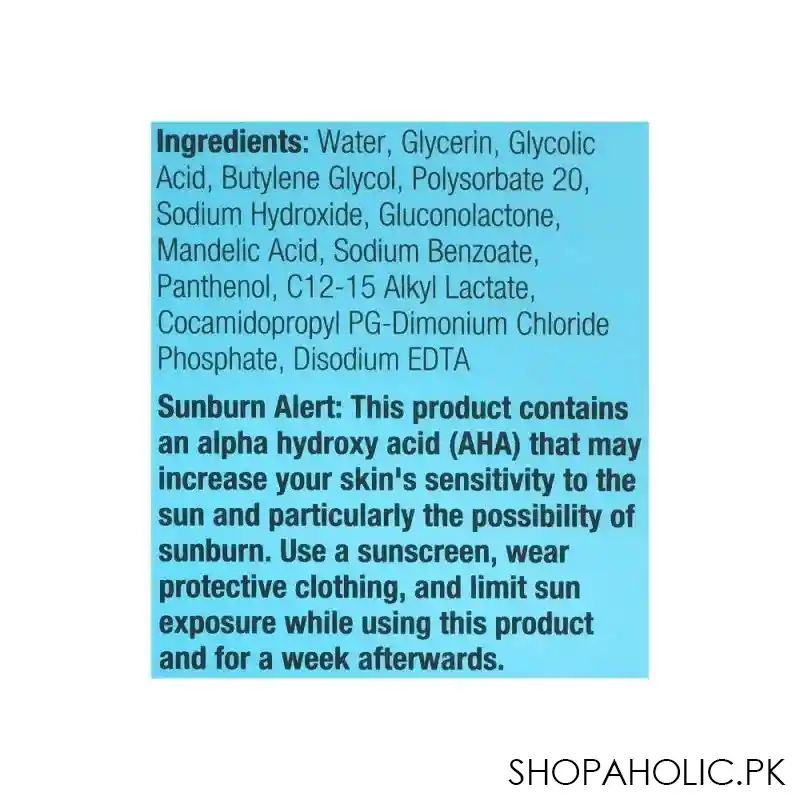 neutrogena skin perfecting smoothing & brightening daily liquid exfoliate, 118ml image3