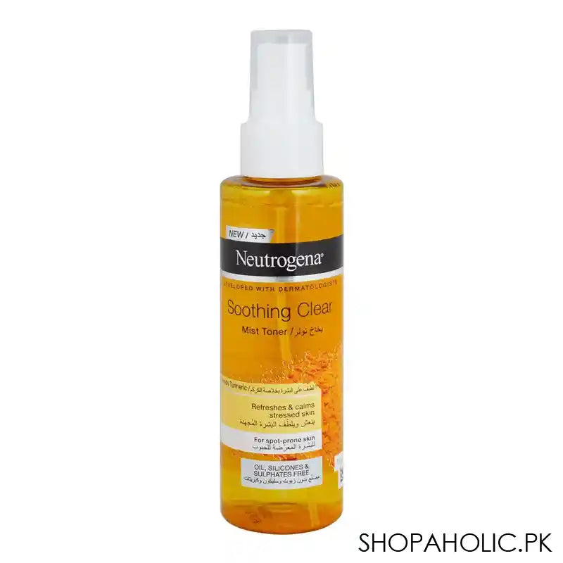 Neutrogena Soothing Clear Turmeric Mist Toner, 125ml - Main Image