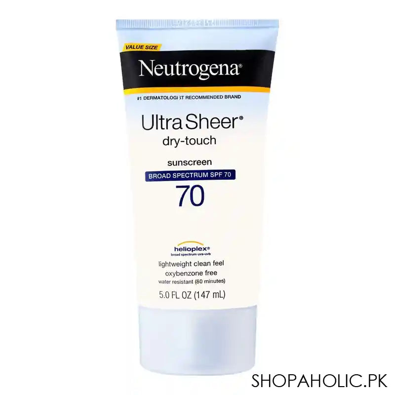 Neutrogena Ultra Sheer Dry Touch Sunscreen, SPF-70, 147ml - Main Image