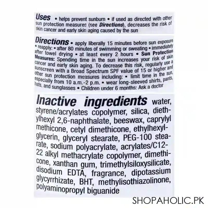 Neutrogena Ultra Sheer Dry-Touch Sunscreen, SPF 70, 88ml - Image 2