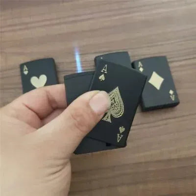 new poker card metal lighter main image