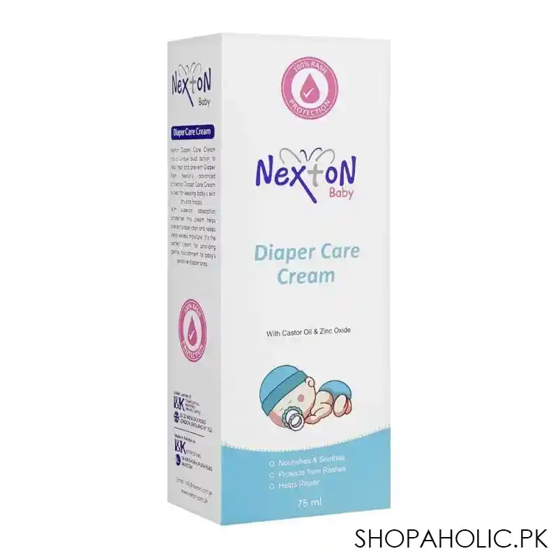 nexton baby diaper care cream, 75ml image2