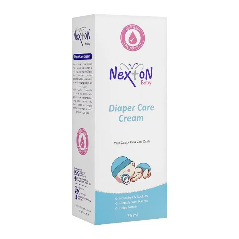 nexton baby diaper care cream, 75ml image2