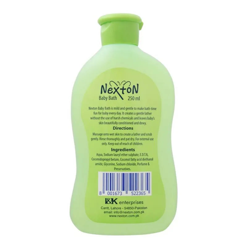 nexton mild & gentle baby bath, 250ml image2