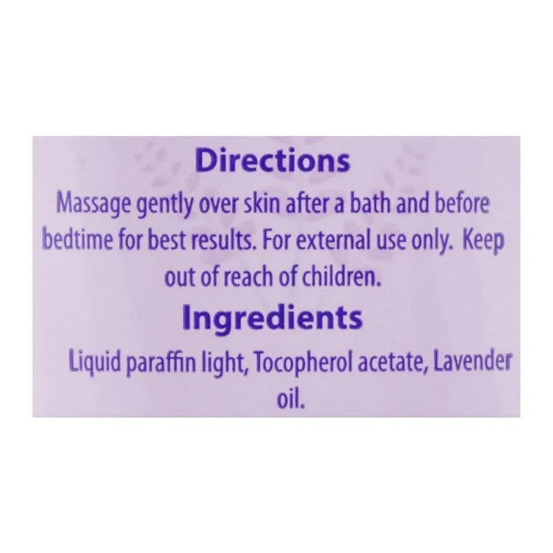 nexton sleep time lavender baby oil, 250ml image3