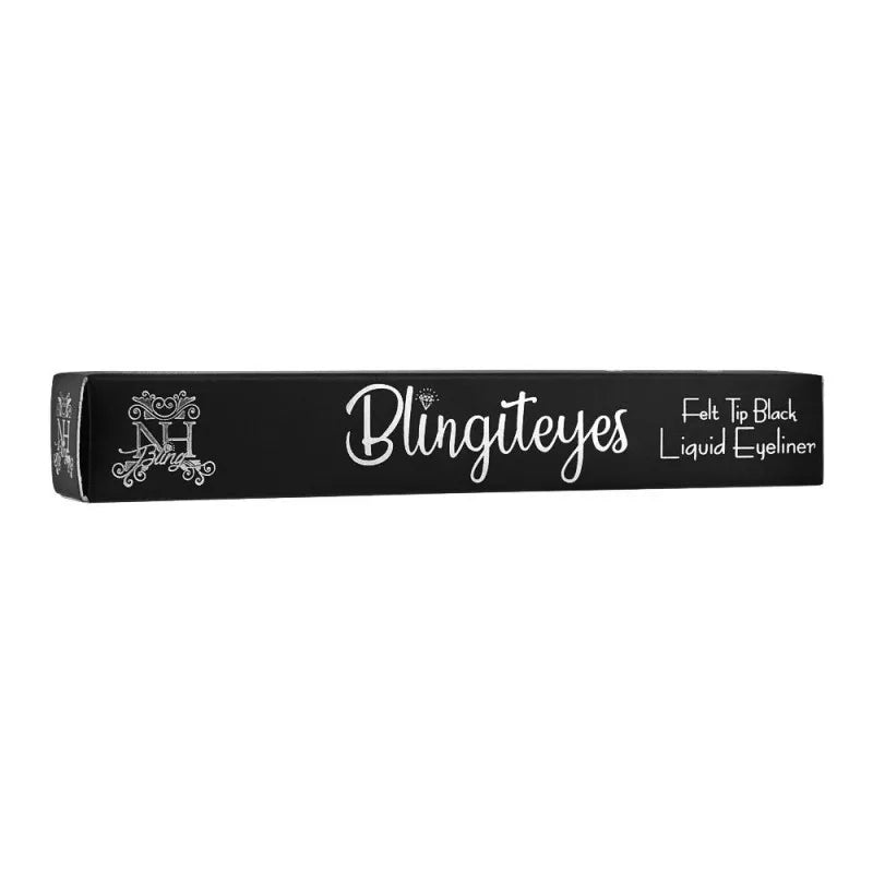 nh bling bling it eyes felt tip black liquid eyeliner, black image4