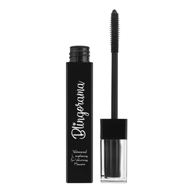 nh bling blingorama waterproof lengthening & volumizing mascara, black main image