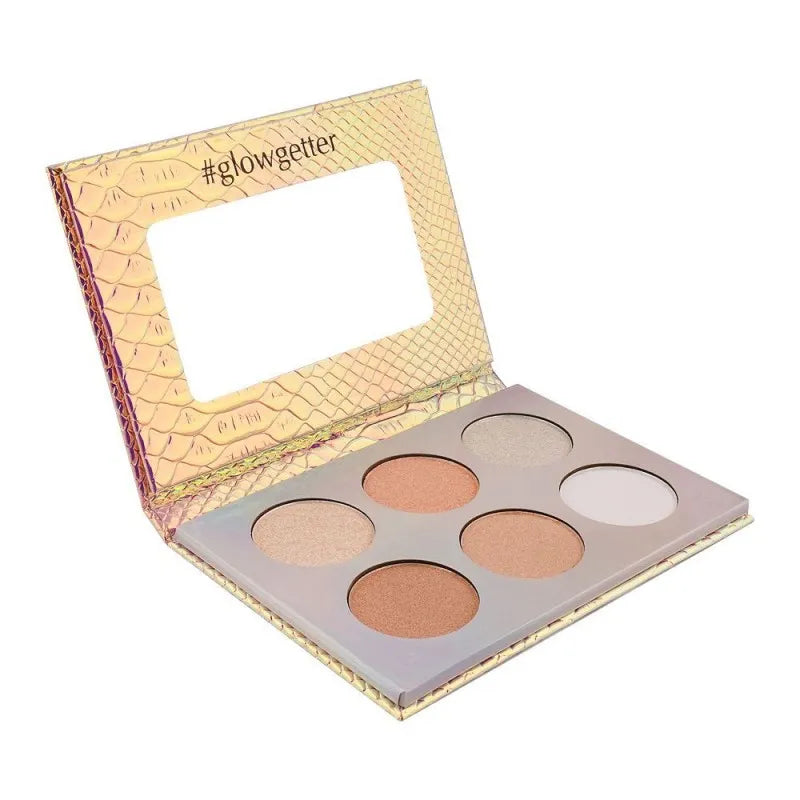 nh bling cheek bling glow getter highlighter palette, 6 pack main image