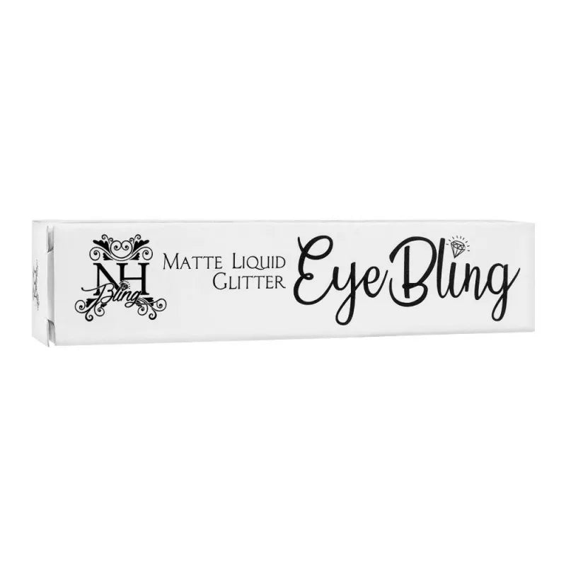 nh bling eye bling matte liquid glitter, black magic image2