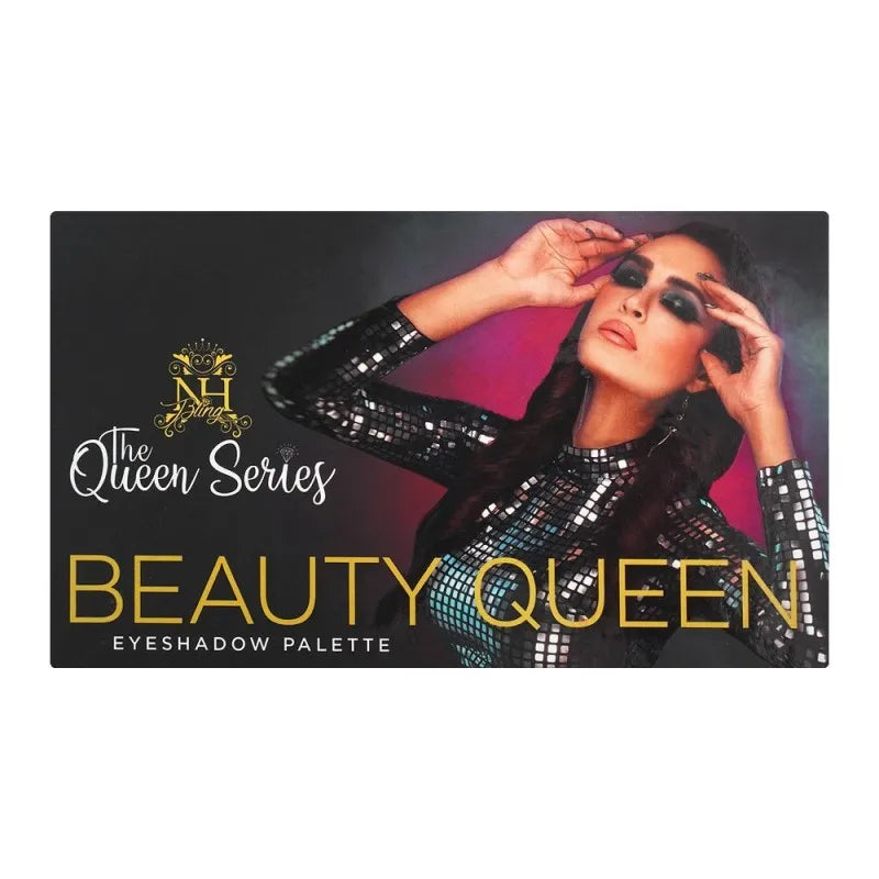 nh bling the queen series beauty queen eye shadow palette, 18 pack image2