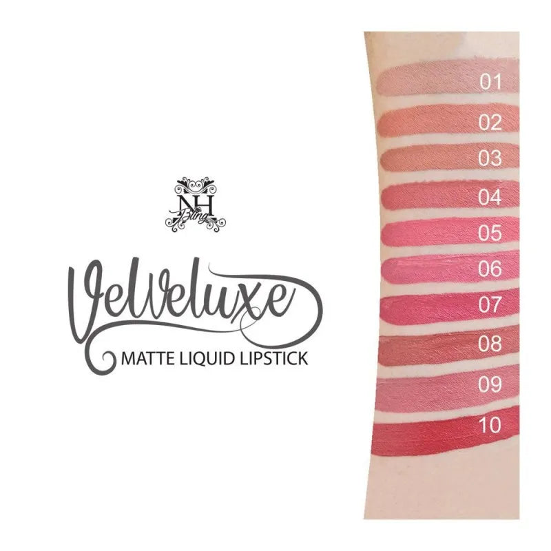 nh bling velveluxe matte liquid lipstick, 01 image5