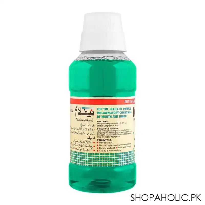 Niflam Anti-Inflammatory Mouth Wash, 250ml - Image 2