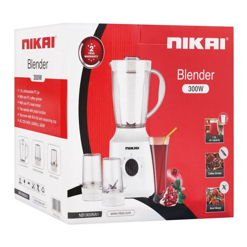 nikai blender, 300w, 1.5l, nb 1900na1 image2