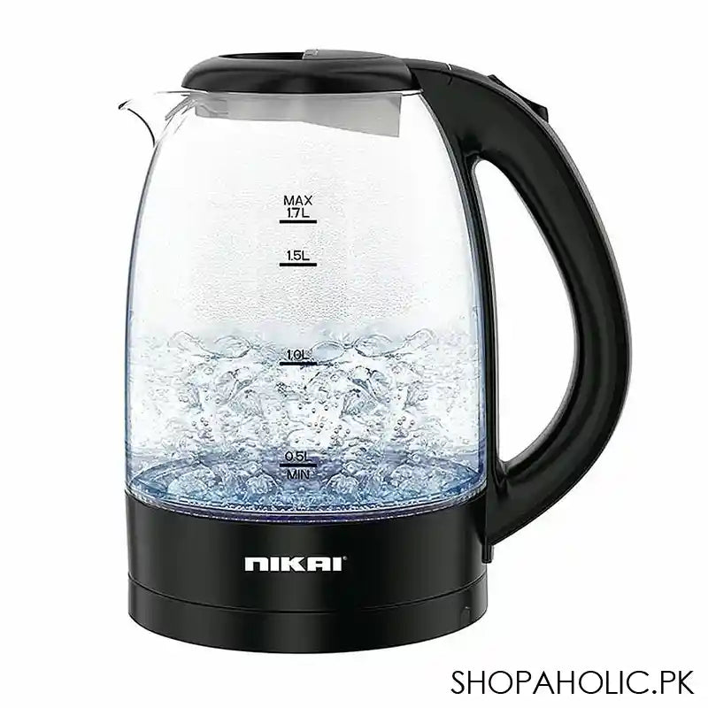 Nikai Glass Kettle, NK-313G - Main Image