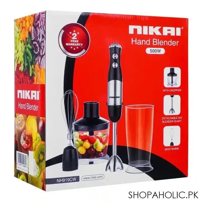 nikai hand blender set, 500w, nh 919cw image2