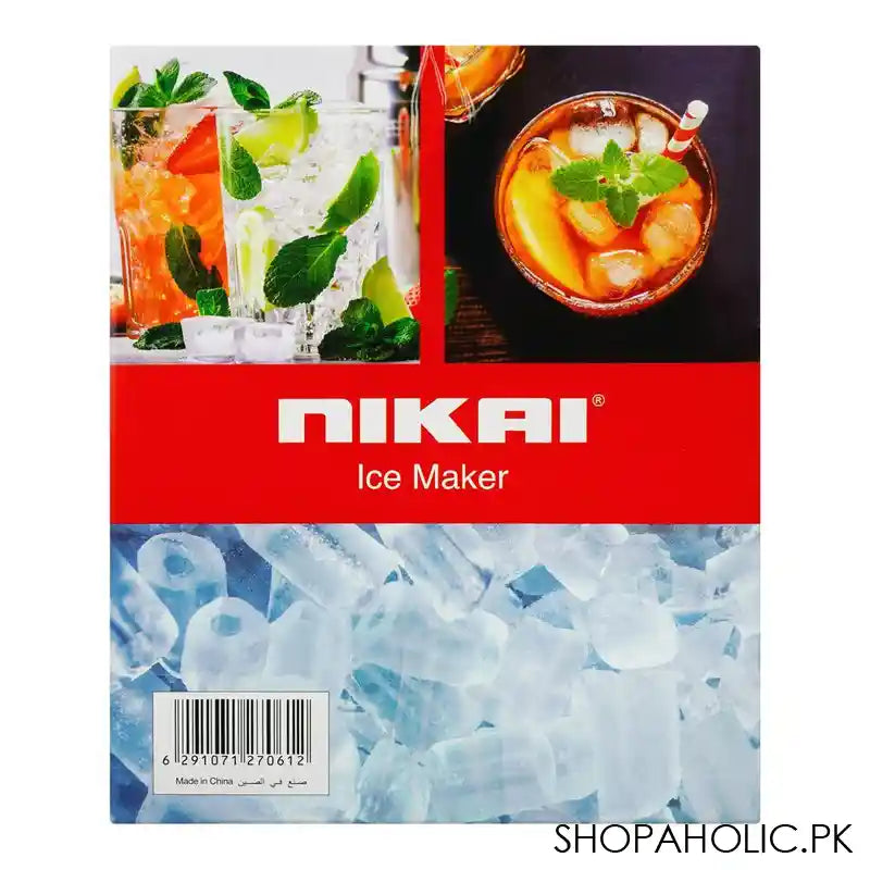 Nikai Ice Maker, 150W, 6 Indicators, Stainless Steel Housing, NIM-2412A - Image 2