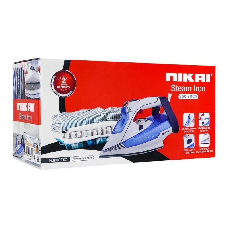 nikai steam iron, 2000 2400w, nsi 909ts image2