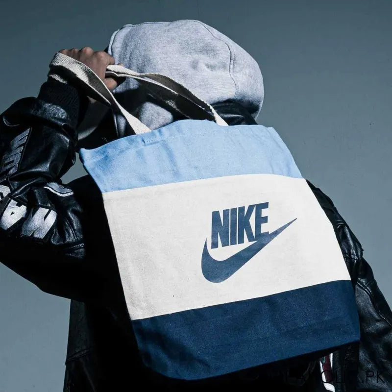 nike heavy canvas tri color tote bag image3