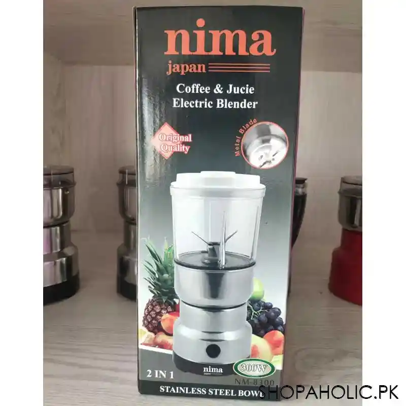 nima 2 in 1 coffee & juice electric blender machine image5