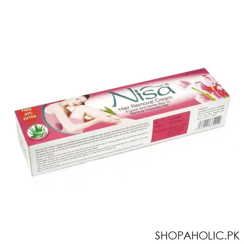 nisa rose hair removal cream, 100ml main image