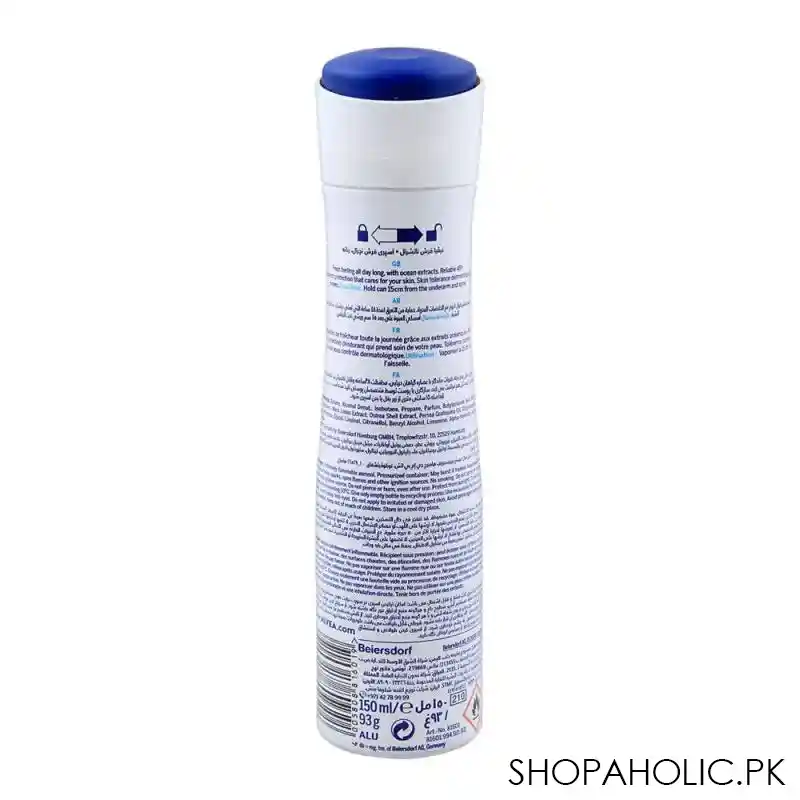 nivea 48h fresh natural quick dry deodorant spray 150ml image2