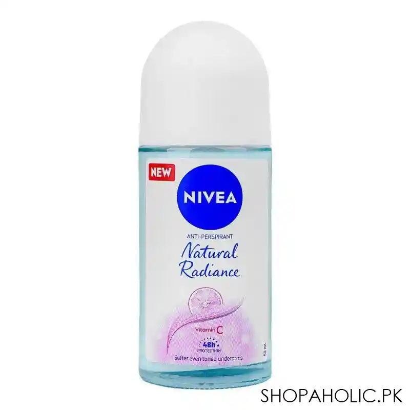 nivea 48h natural fairness roll on 50ml main image