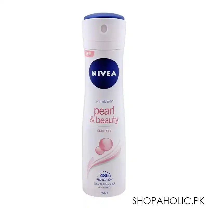 nivea 48h pearl & beauty anti perspirant deodorant spray 150ml main image