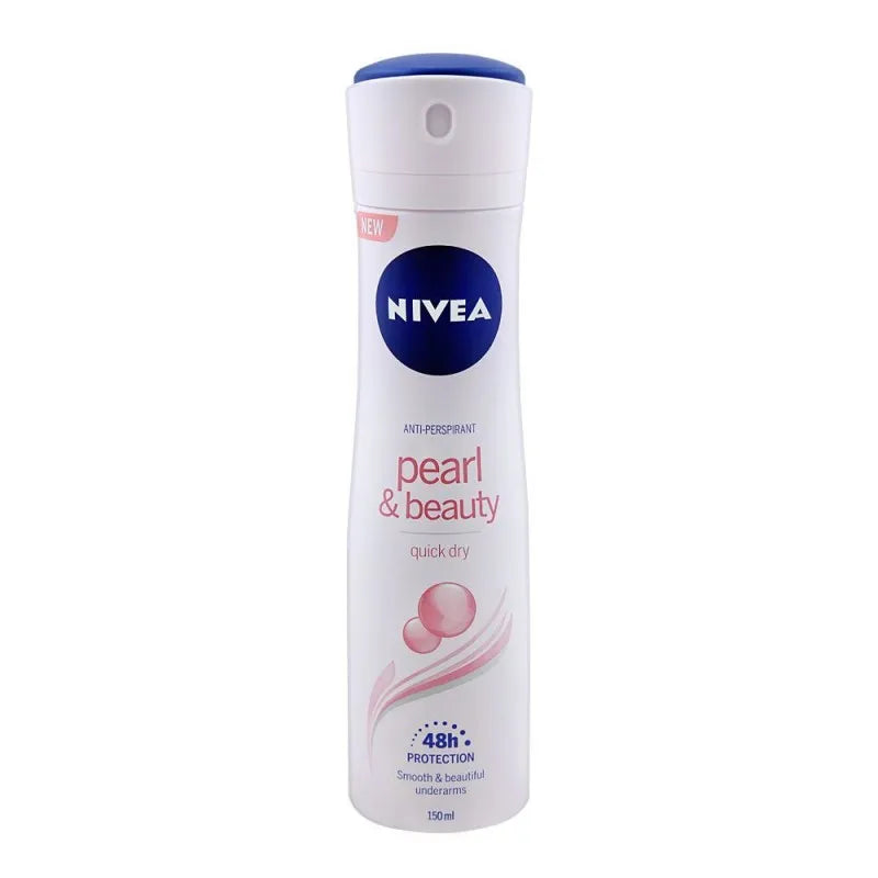 nivea 48h pearl & beauty anti perspirant deodorant spray 150ml main image