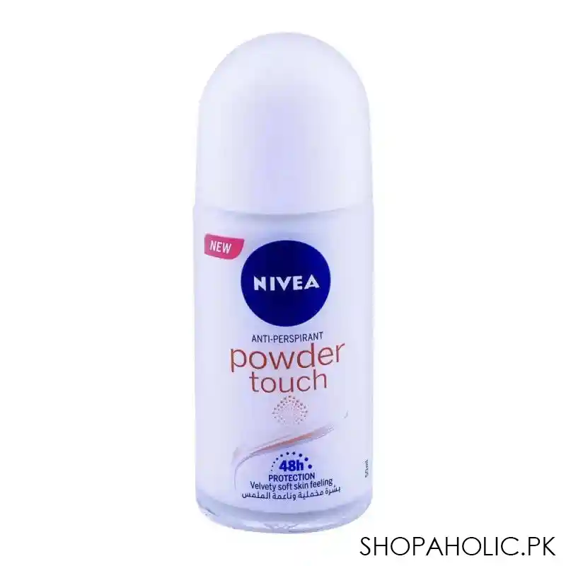 nivea 48h powder touch roll on 50ml main image