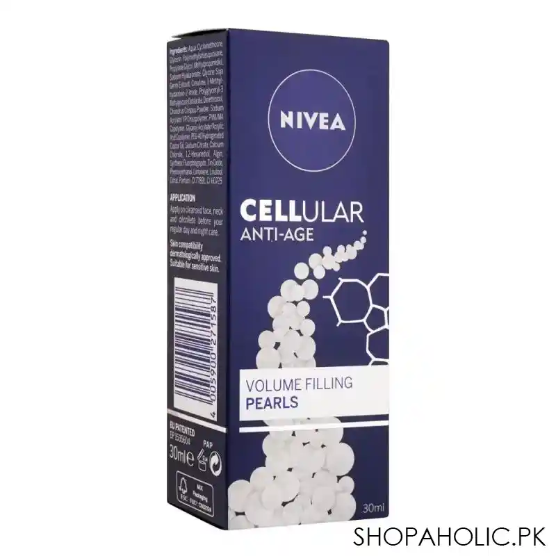 nivea cellular anti age volume filling pearls ceam, 30ml image2