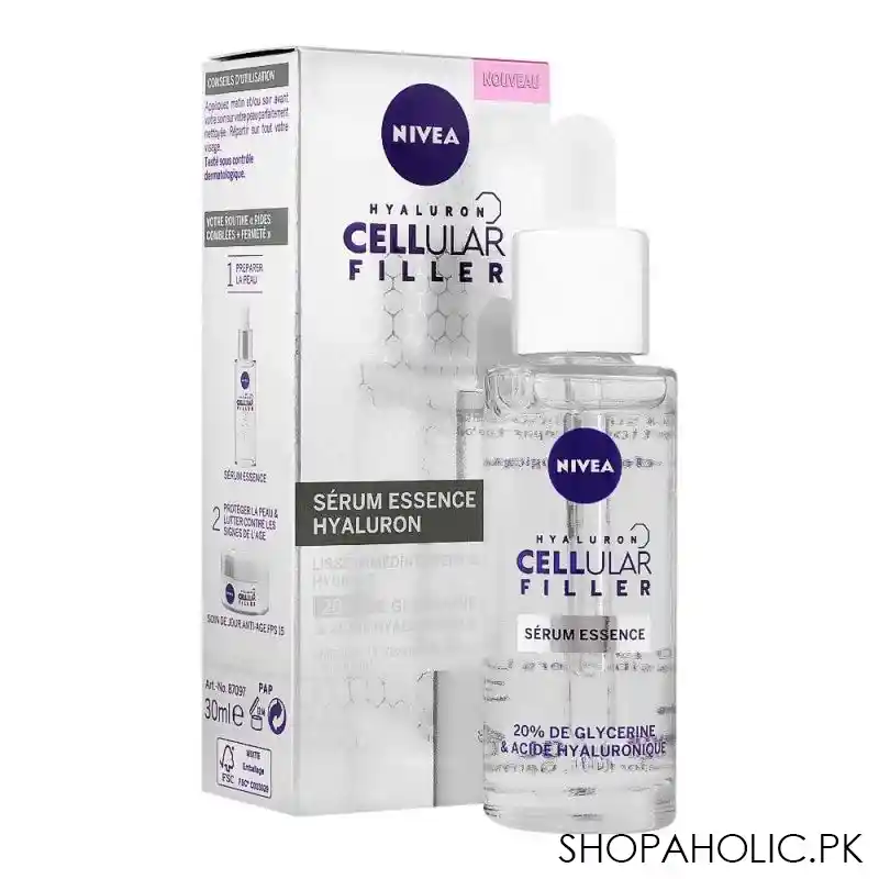 nivea hyaluron cellular filler essence serum, 30ml main image