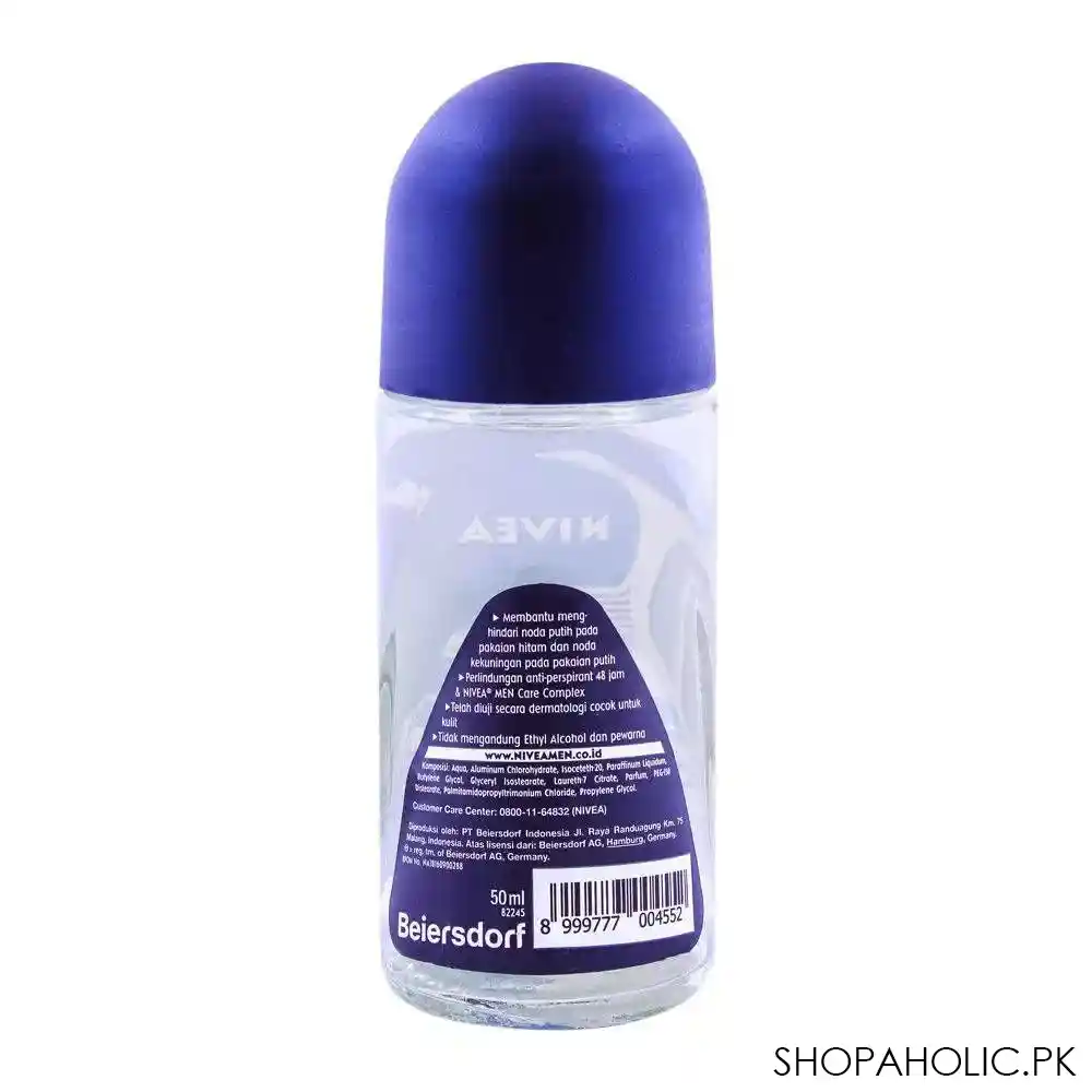 nivea men invisible original roll on, for black & white, 50ml image2