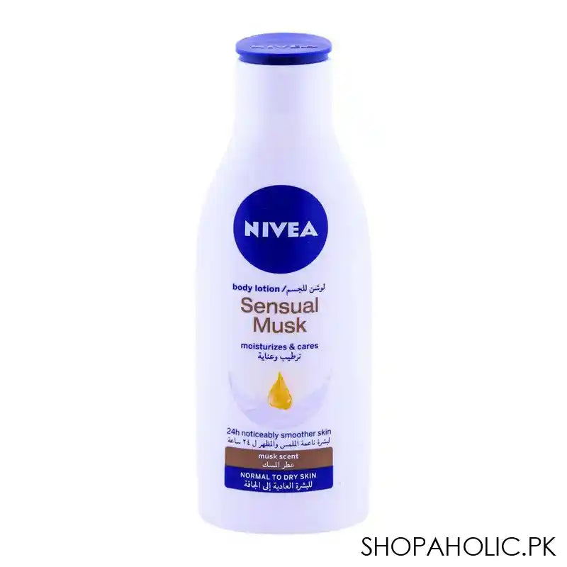 Nivea Sensual Musk Body Lotion, Normal To Dry Skin, 250ml - Main Image